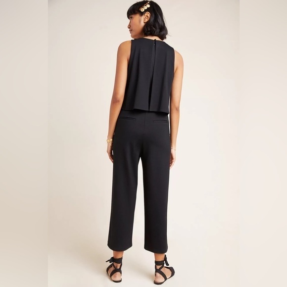 Anthropologie The Essential Jumpsuit/ Freya Scalloped Jumpsuit - Picture 11 of 15